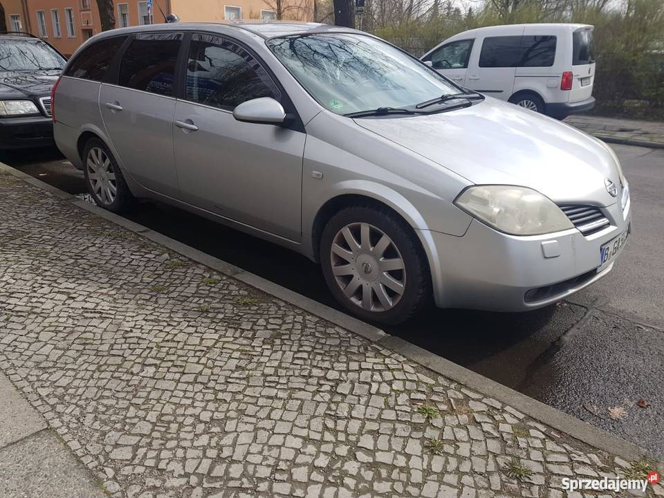 Nissan Primera P12 20 140 Automat FULL skórzana tapicerka lubuskie