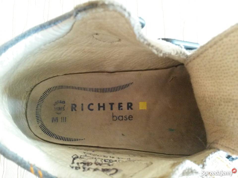 Buty buciki trzewiczki chłopięce Richter Base
