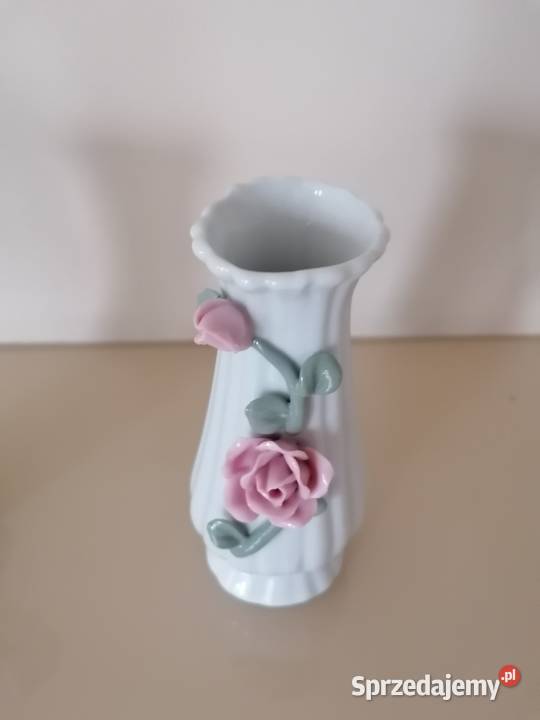 porcelanowy wazonik vintage Łódź sprzedam
