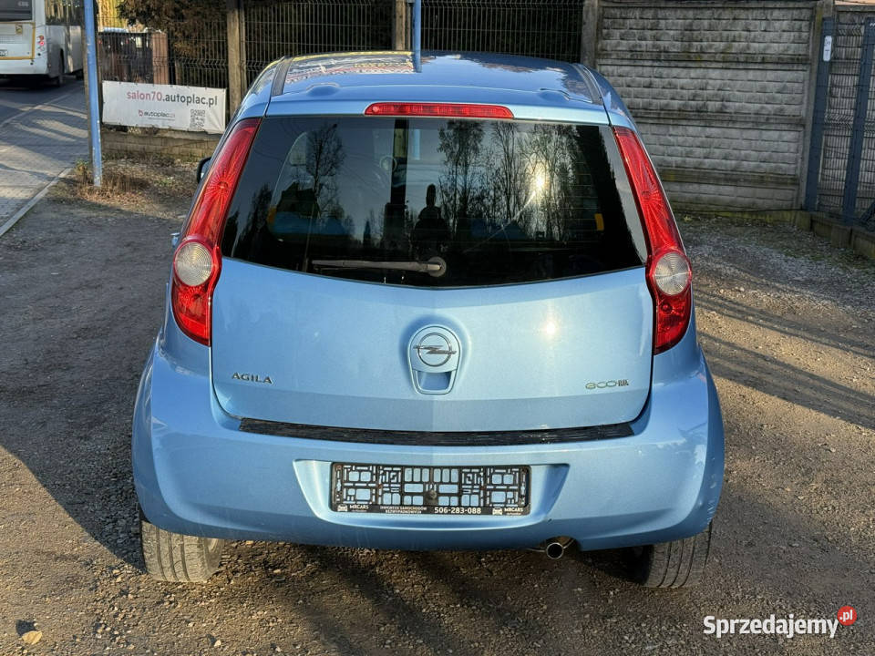 Opel Agila Rok produkcji 2009 Motoryzacja Częstochowa