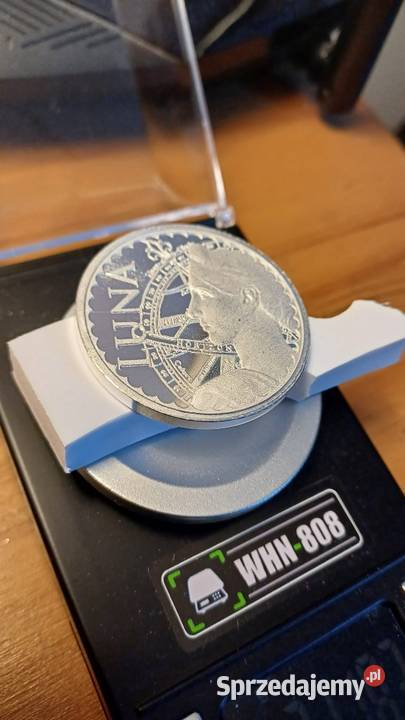 Srebrna moneta Polmint Luna 1 oz 2022 POLSKA Numizmatyka śląskie sprzedam