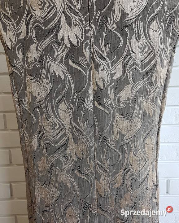 Damska bluzka na ramiączkach brązowa kwiecista małopolskie Chrzanów