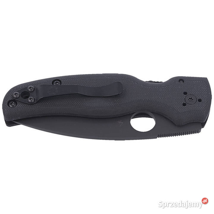 Nóż składany Spyderco Shaman Black G10 Black DLC mazowieckie Warszawa