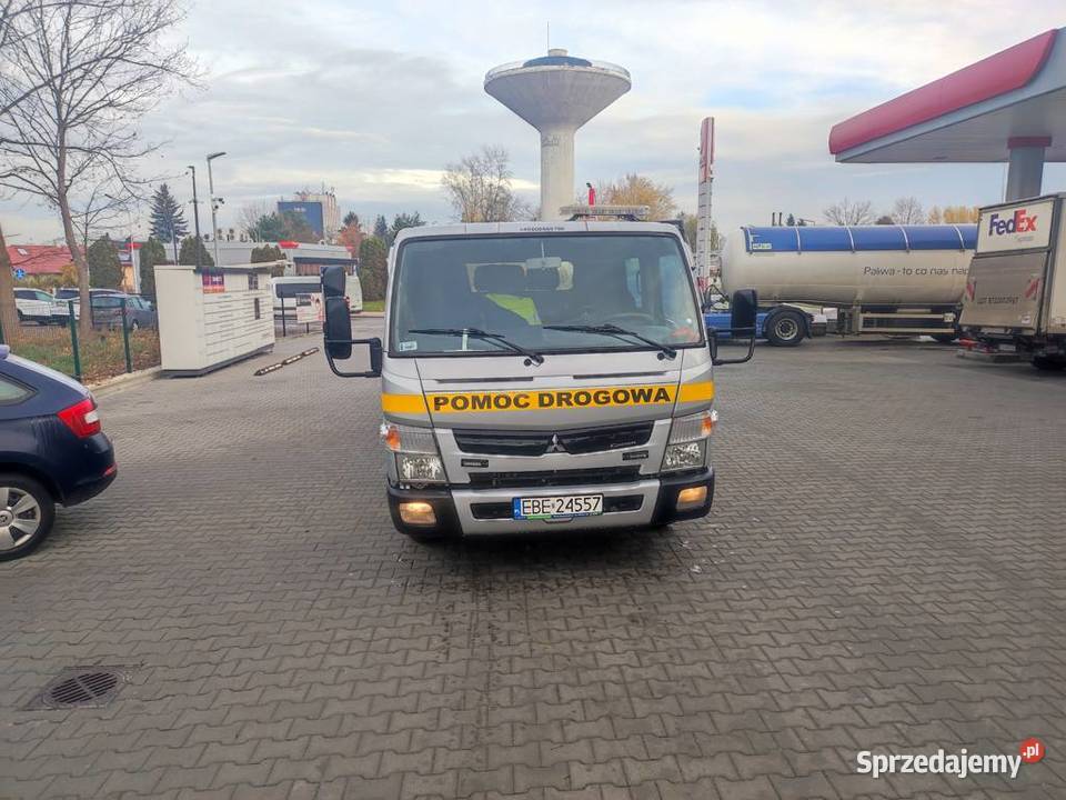 Mitsubishi Canter Fuso 9C18 autolaweta Pomoc Rok produkcji 2013 podkarpackie Tarnobrzeg