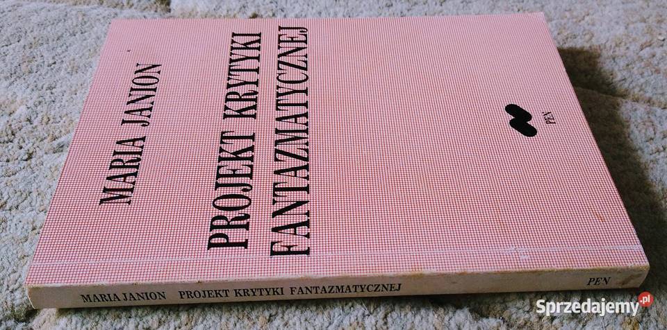 Projekt krytyki fantazmatycznej szkice o egzyst Rok wydania 1991 Gdańsk sprzedam