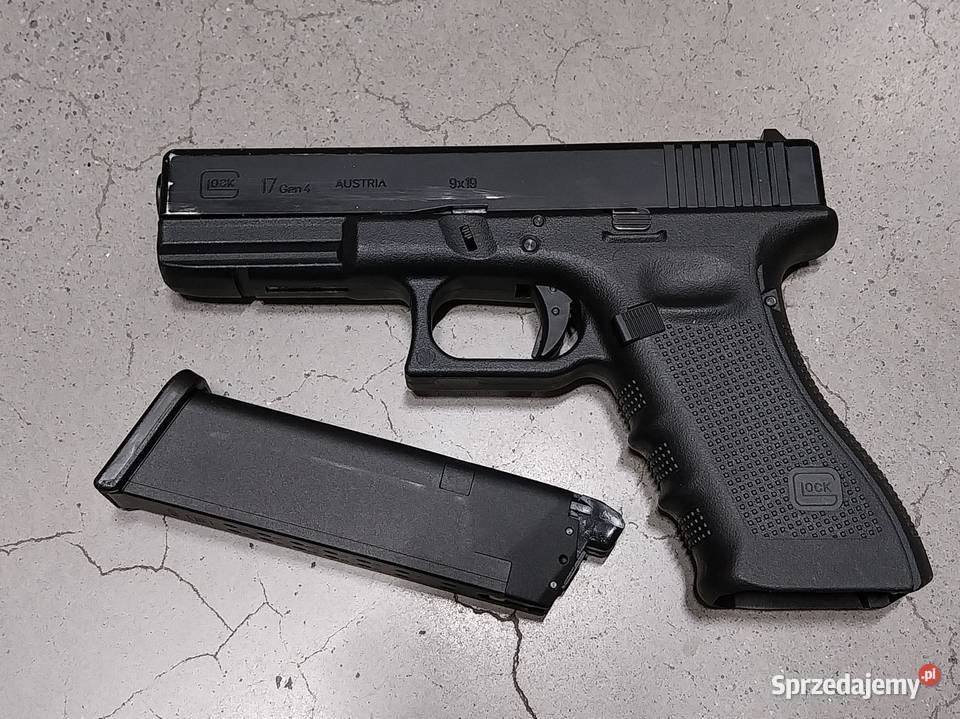 Replika pistolet ASG Glock 17 gen 4 6 mm green śląskie Czeladź
