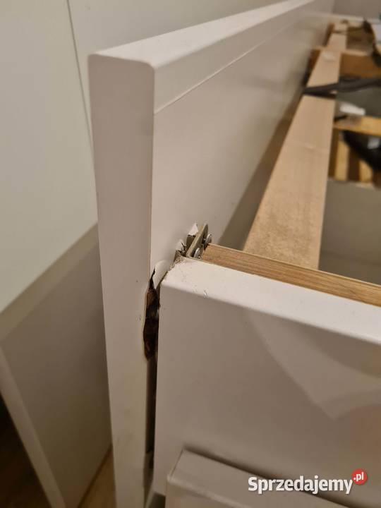 ikea lnset 160x200 łóżko ze stelażem i dolnośląskie Wrocław