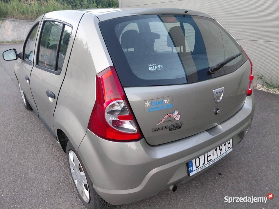 DACIA SANDERO 2010r 12 16V 75 Pzreb84 Sandero Samochody osobowe Jelenia Góra sprzedam