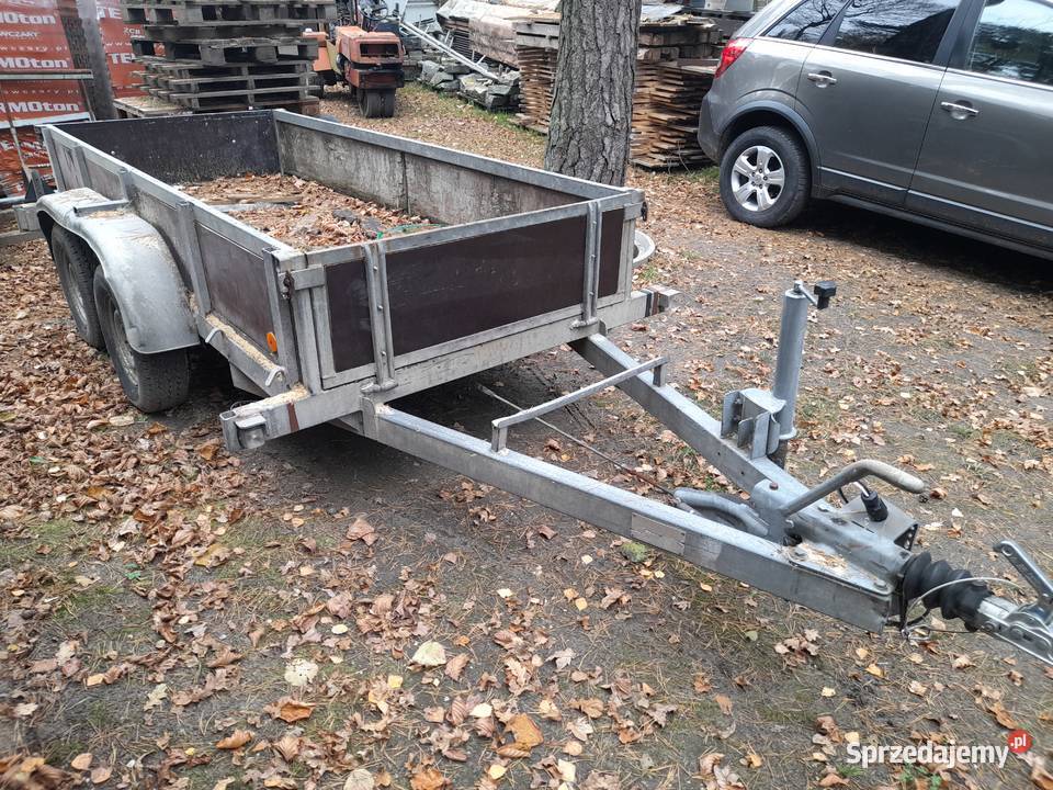 Przyczepka 2 osiowa burtowe Blachownia