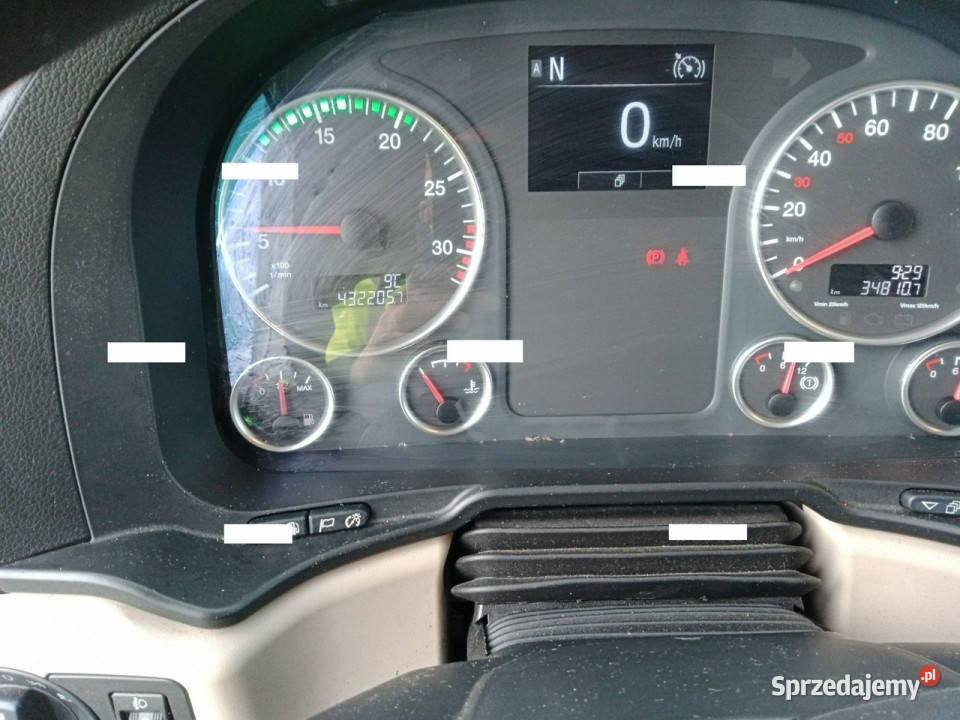 MAN TGM 18290 Euro6 kontener 21palet winda 432 290KM Samochody ciężarowe