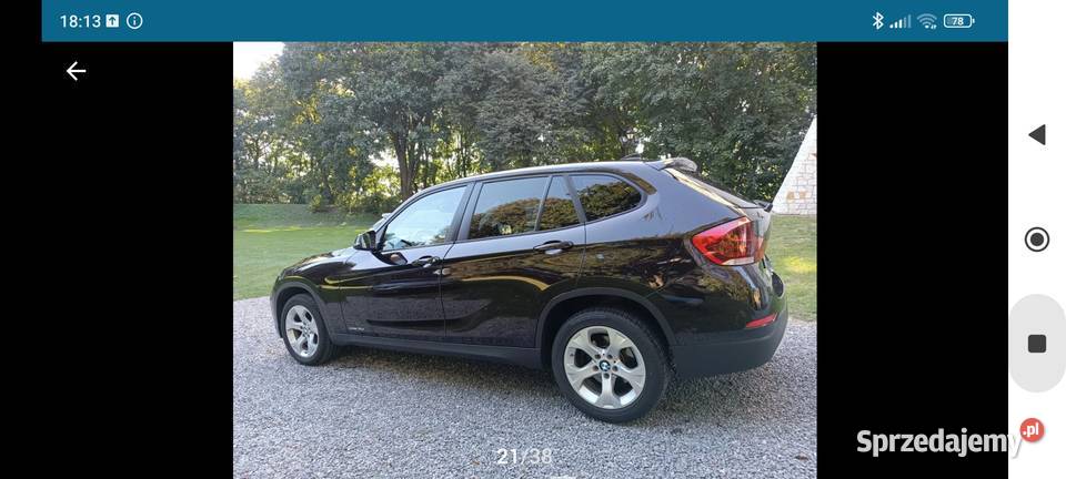 BMW X1 Super Stan Świetny kolor manualna