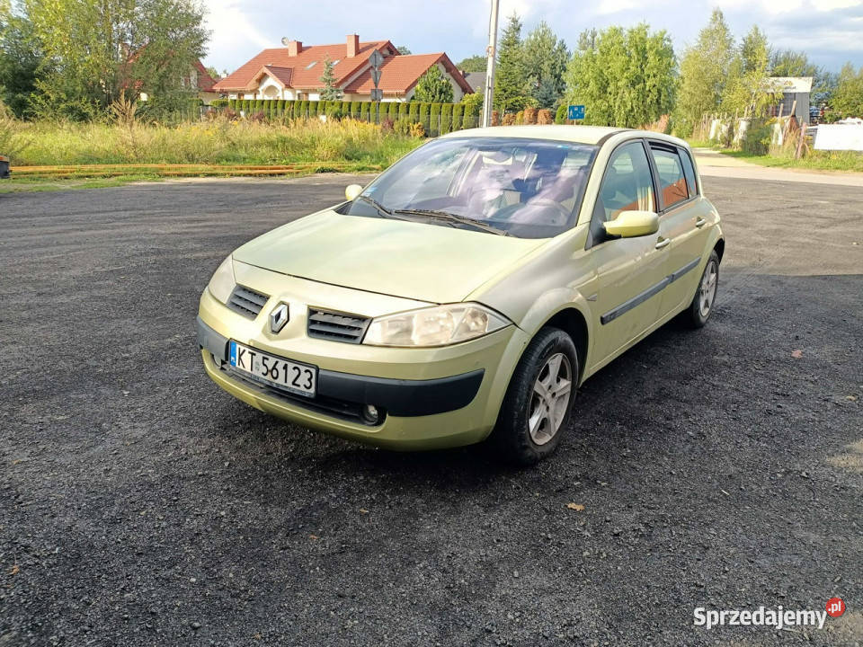 Renault Megane Renault Megane 16 03r II 20022008 113KM małopolskie Tarnów