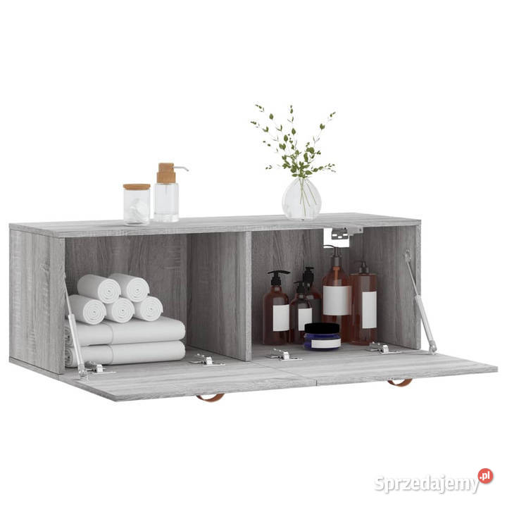 Szafka wisząca szary dąb sonoma 100x365x35 Warszawa