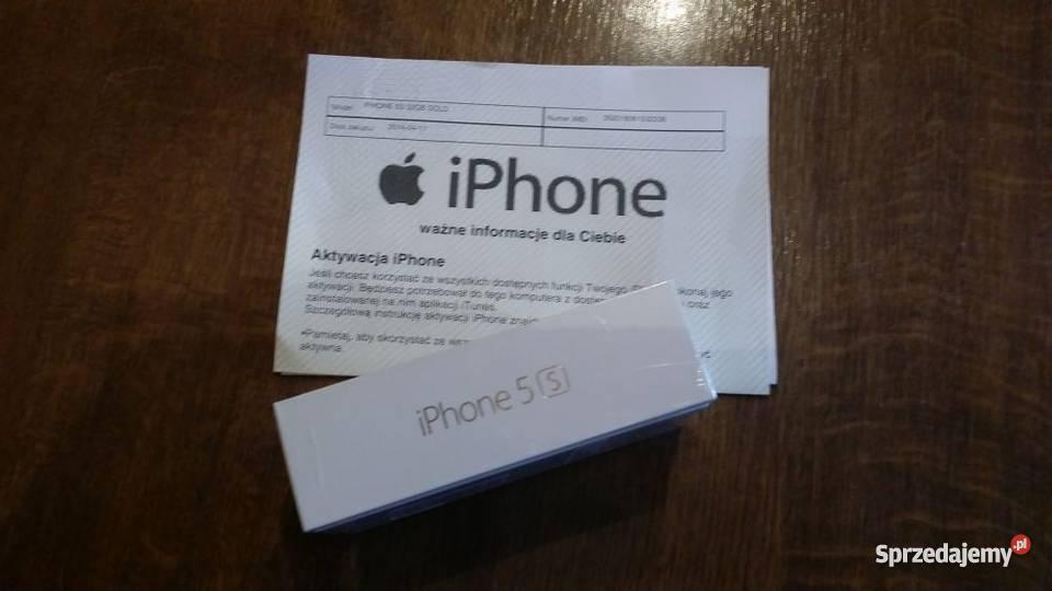 APPLE IPHONE 5S 32GB OTWIERANY śląskie Bytom sprzedam