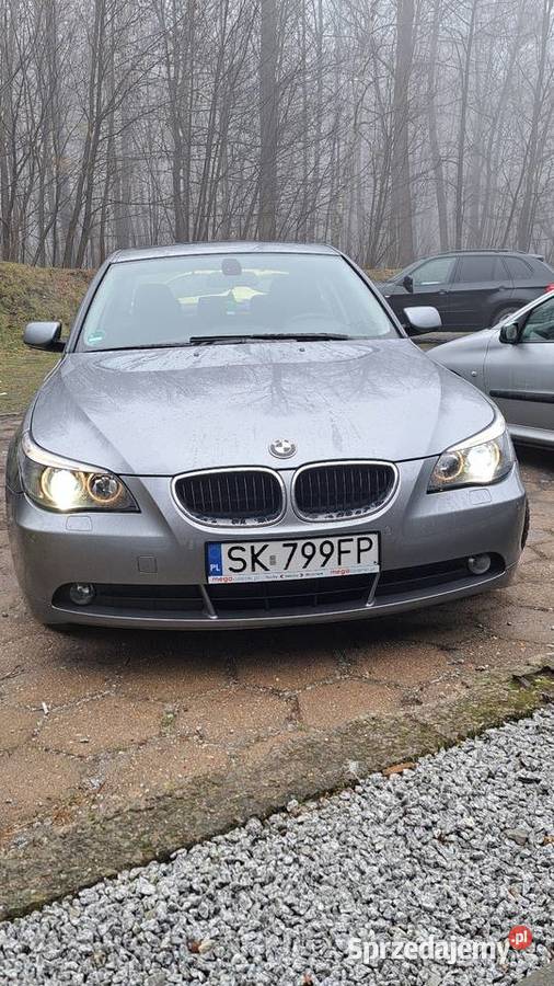 Sprzedam BMW E60 w stanie welurowa tapicerka Katowice