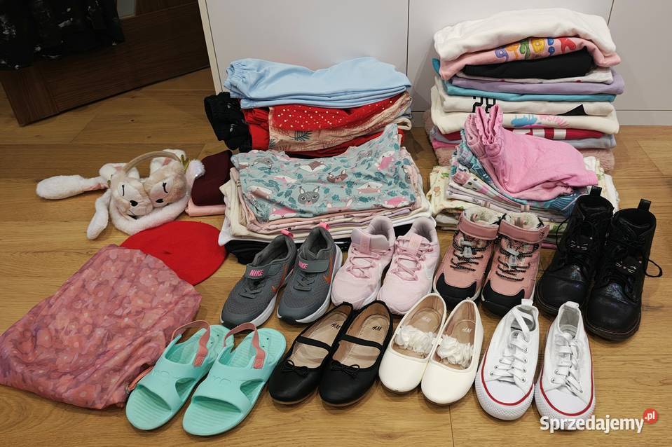 Mega paka ubrań dziewczynki 128134 Toruń sprzedam