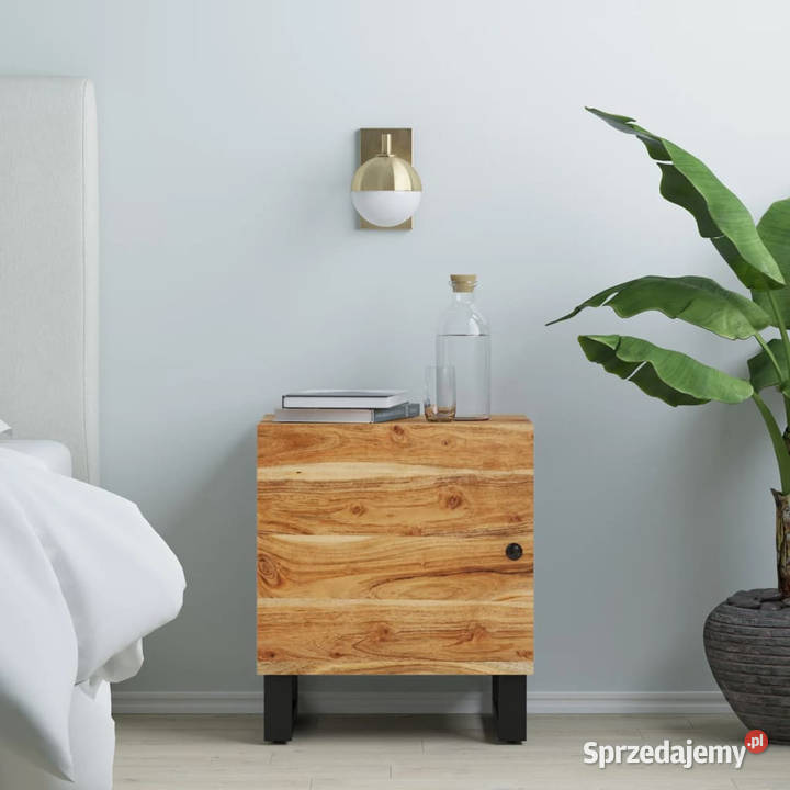 Szafka nocna 40x33x46 lite drewno akacjowe Meble Warszawa