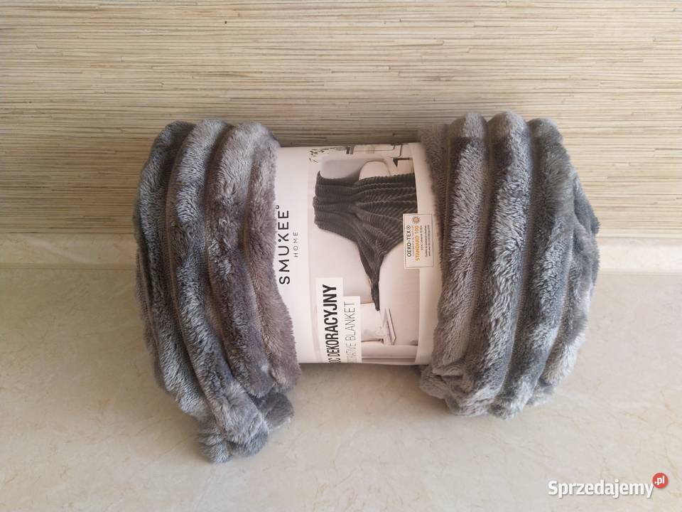 NAJTANIEJ Koc Dekoracyjny Kocyk Narzuta 3kolory Zabrze