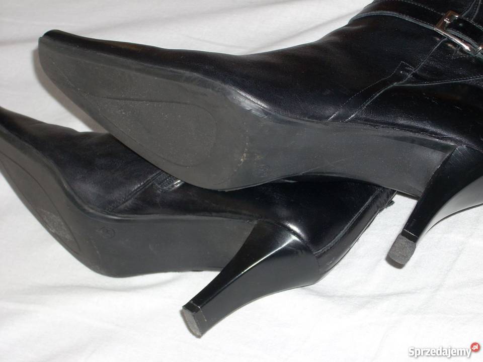 5TH AVENUE skóra kozaki skórzane j nowe 39 Nowy Sącz