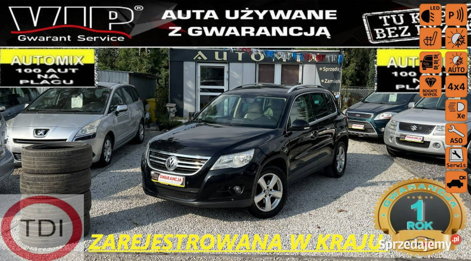 Volkswagen Tiguan SPRZEDANY 220 TDI 4X4 Super VAT marża Świdnica