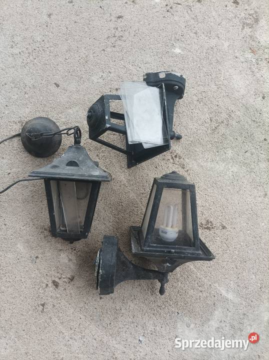 Lampa tarasowa ogrodowa zewnętrzna Sterdyń
