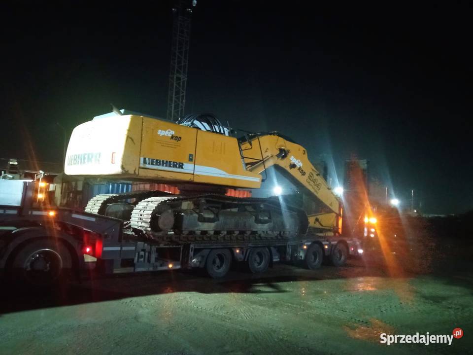 Niskopodwoziowy transport maszyn rolniczych mazowieckie Warszawa