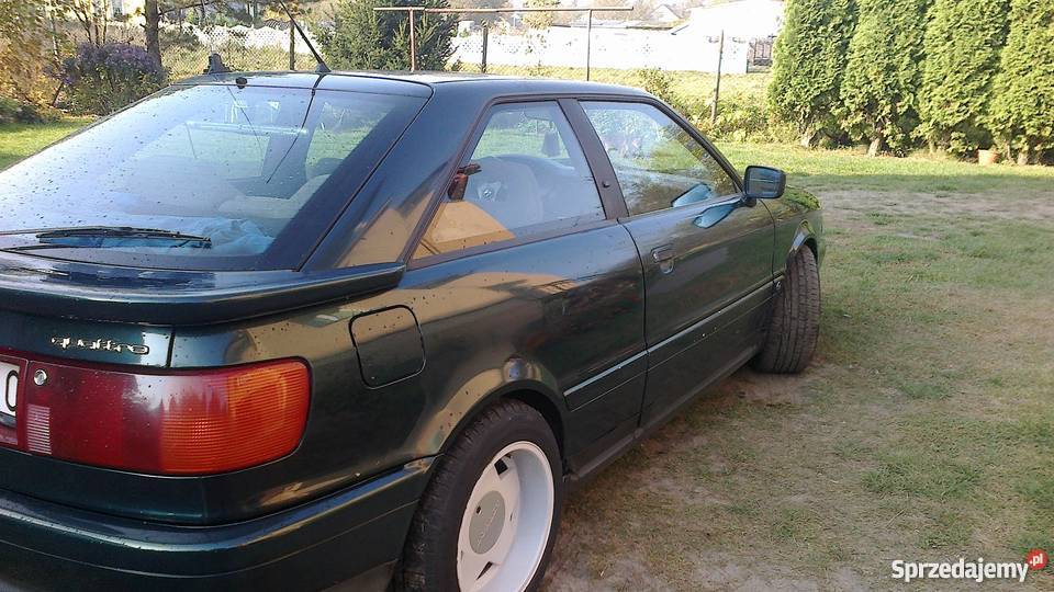 Audi 80 b4 28 v6 sport coupe quatrro zielony Otwock