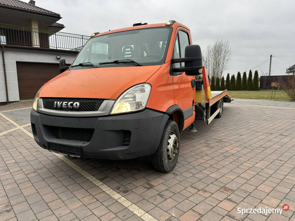 inne Iveco Daily 70C17P Laweta z dźwigiem 251697km sprzedam