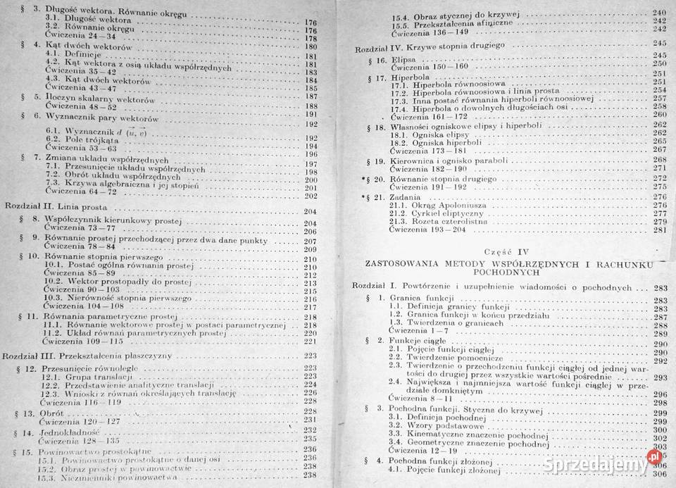 Matematyka kl 3 LO Stefan Straszewicz Chełm