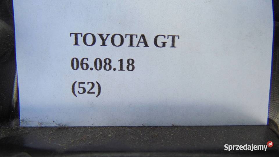 PLASTIKI WNĘTRZA OSŁONA TOYOTA GT86 1 sprzedam