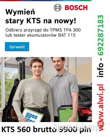KTS 560 tester usterek Bosch Demo śląskie Bielsko-Biała