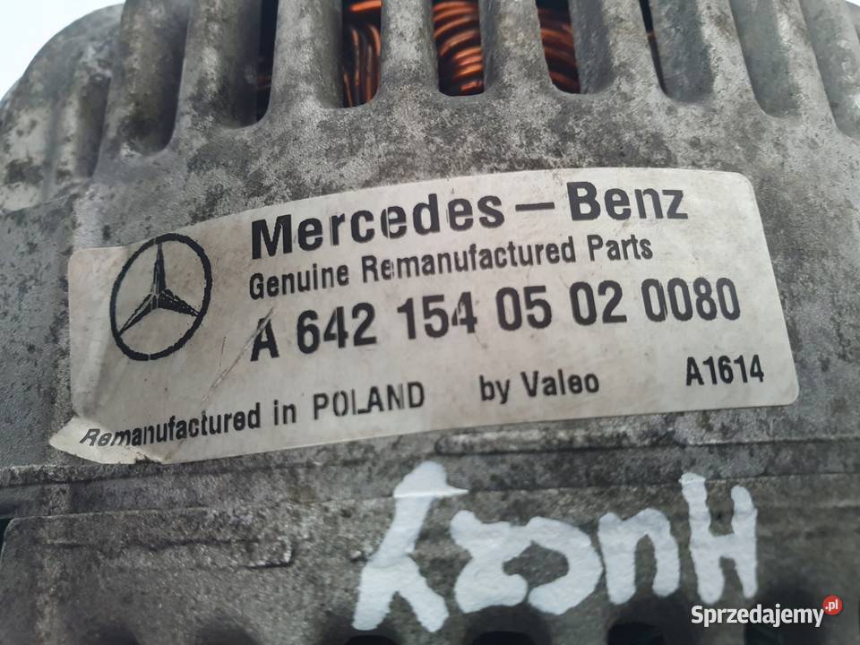 ALTERNATOR Mercedes Benz W251 180A 14V Valeo Chełm