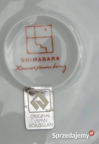 Sześciokątna porcelanowa osłonka doniczka Imari Koszalin sprzedam
