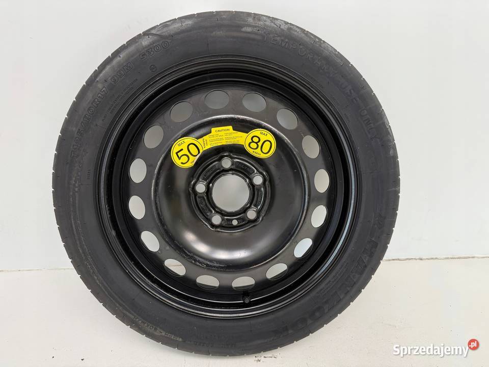 KOŁO DOJAZDOWE 12580 R17 9209872 5x108 Chełm
