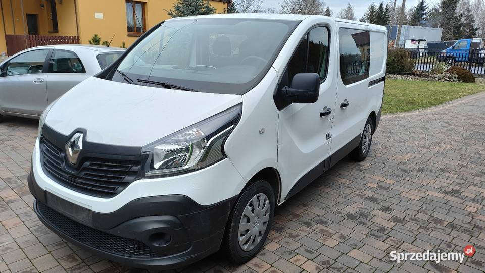 Renault Trafic 16 L1H1 Brygadówka 6 osobowy 218000km Łuków