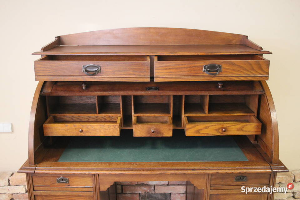 Zabytkowe biurko stylowe piękne wykonanie Pszczyna sprzedam