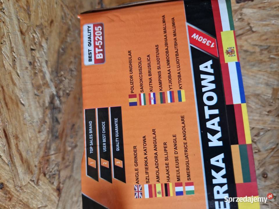 MOCNA SZLIFIERKA KĄTOWA 1350W 125mm KĄTÓWKA Z Głogowa