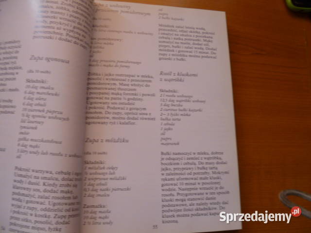 Książka kucharska kuchnia, potrawy Kraków