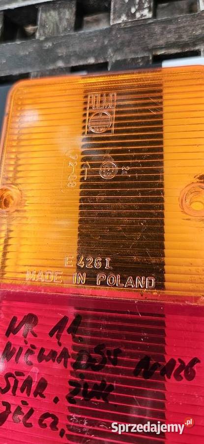 Nowy 11 oryginałKlosz lampy Niewiadów N250 N126