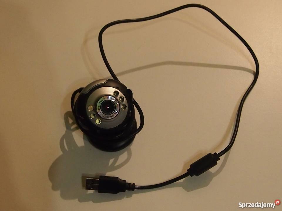 Kamera na USB internetowa na podstawce Głośniki, słuchawki i kamerki internetowe Głogów
