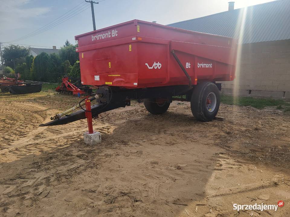 Przyczepa skorupowa Brimont 8 ton Chojewo