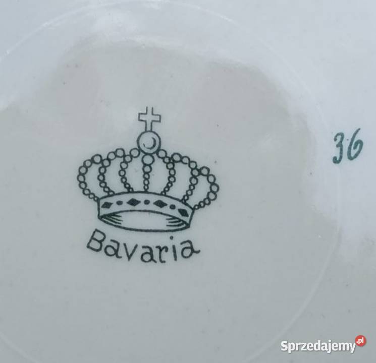 Bavaria Schumannlata 20 te patera zdobiona