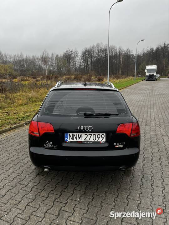 Audi A4 B7 20 TDI BRD warmińsko-mazurskie Kurzętnik