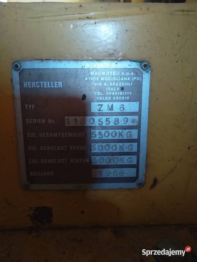 Koparka Zeppelin ZM6B Krelikiejmy