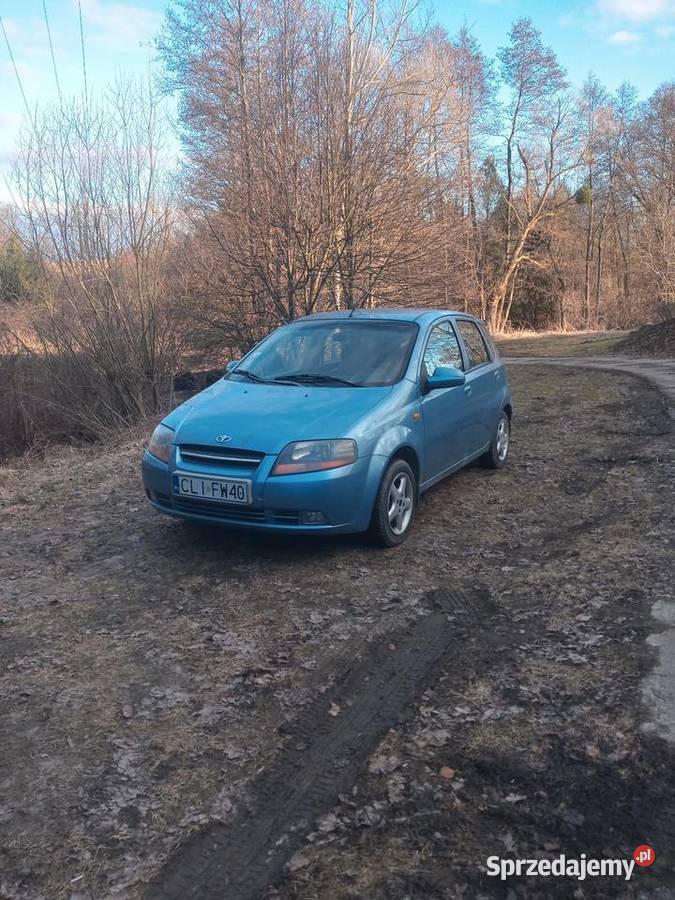 Daewoo kalos 14 lpg 125 przebiegu 4/5 Kętrzyn