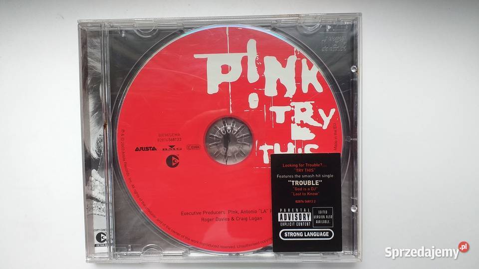 PINK Try This CD 1 płyta