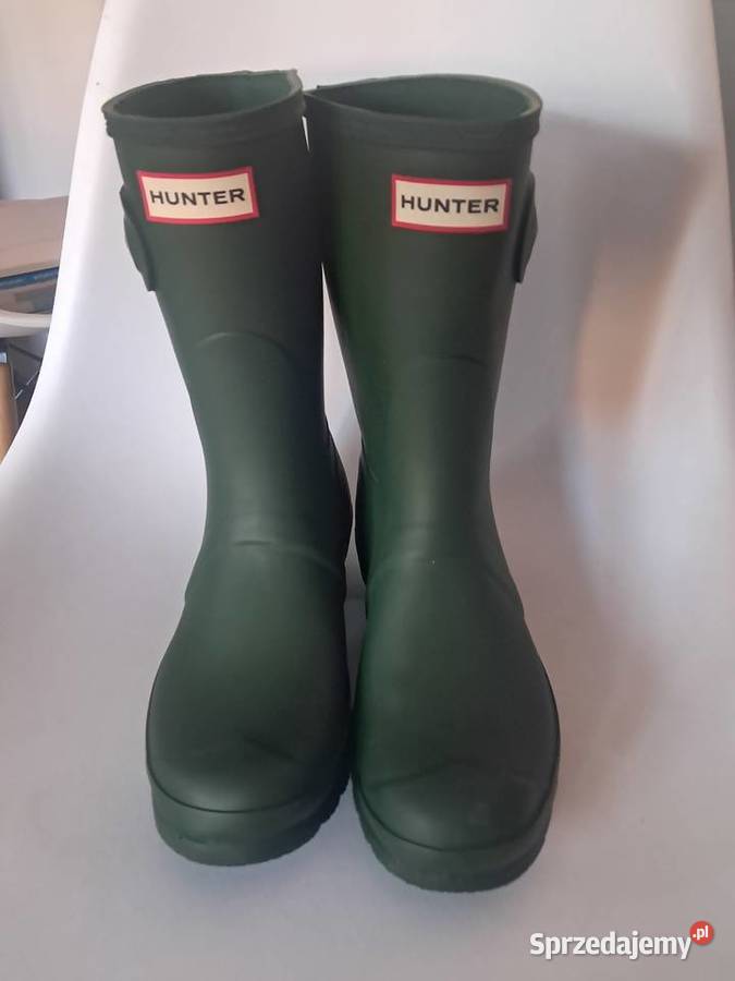 nowe zielone gumiaki hunter rozmiar 38 dł Sandomierz