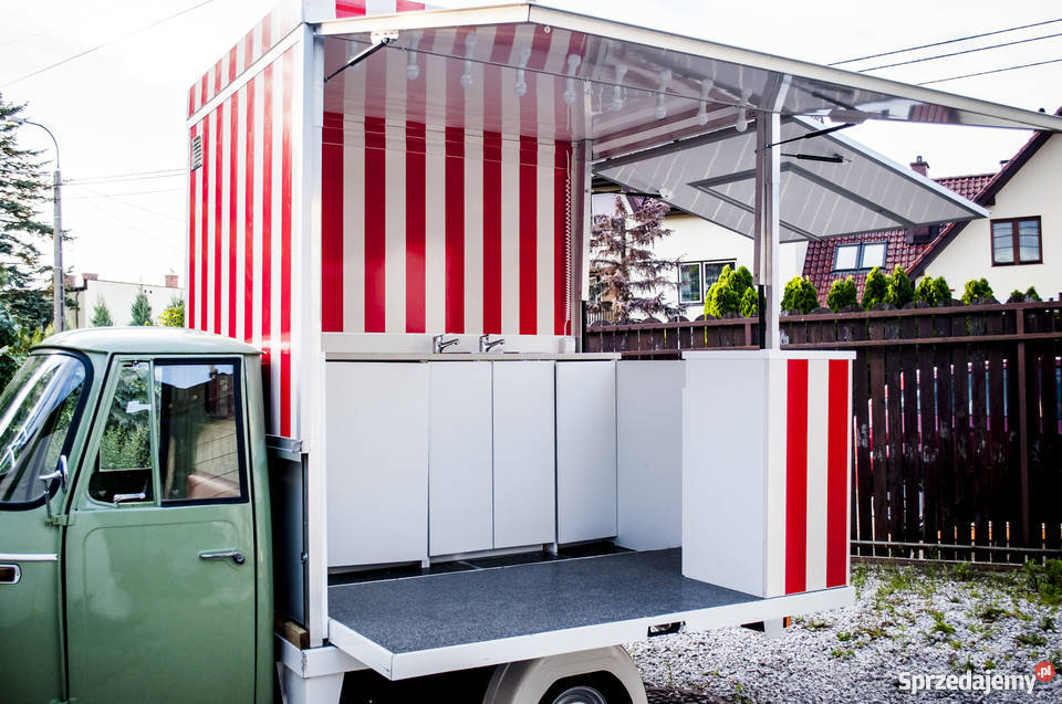 Piaggio Ape z 1969 Food Truck z odbiorem Warszawa