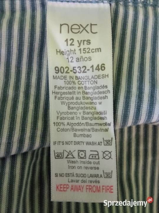 Dziewczęca bluzeczka w paski r 152 Koszalin
