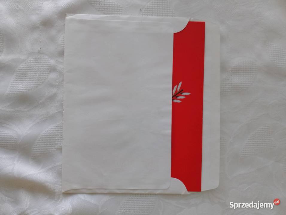 Kartka walentynkowa na WALENTYNKI składana z wielkopolskie Oborniki